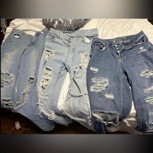 3 pairs of jeans!